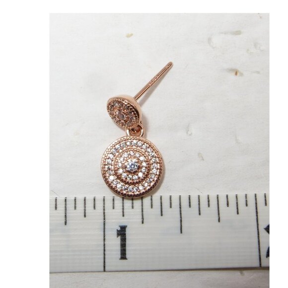 Pandora Radiant Elegance SHINE and Clear CZ Dangle Earrings 280886CZ - Picture 4 of 8